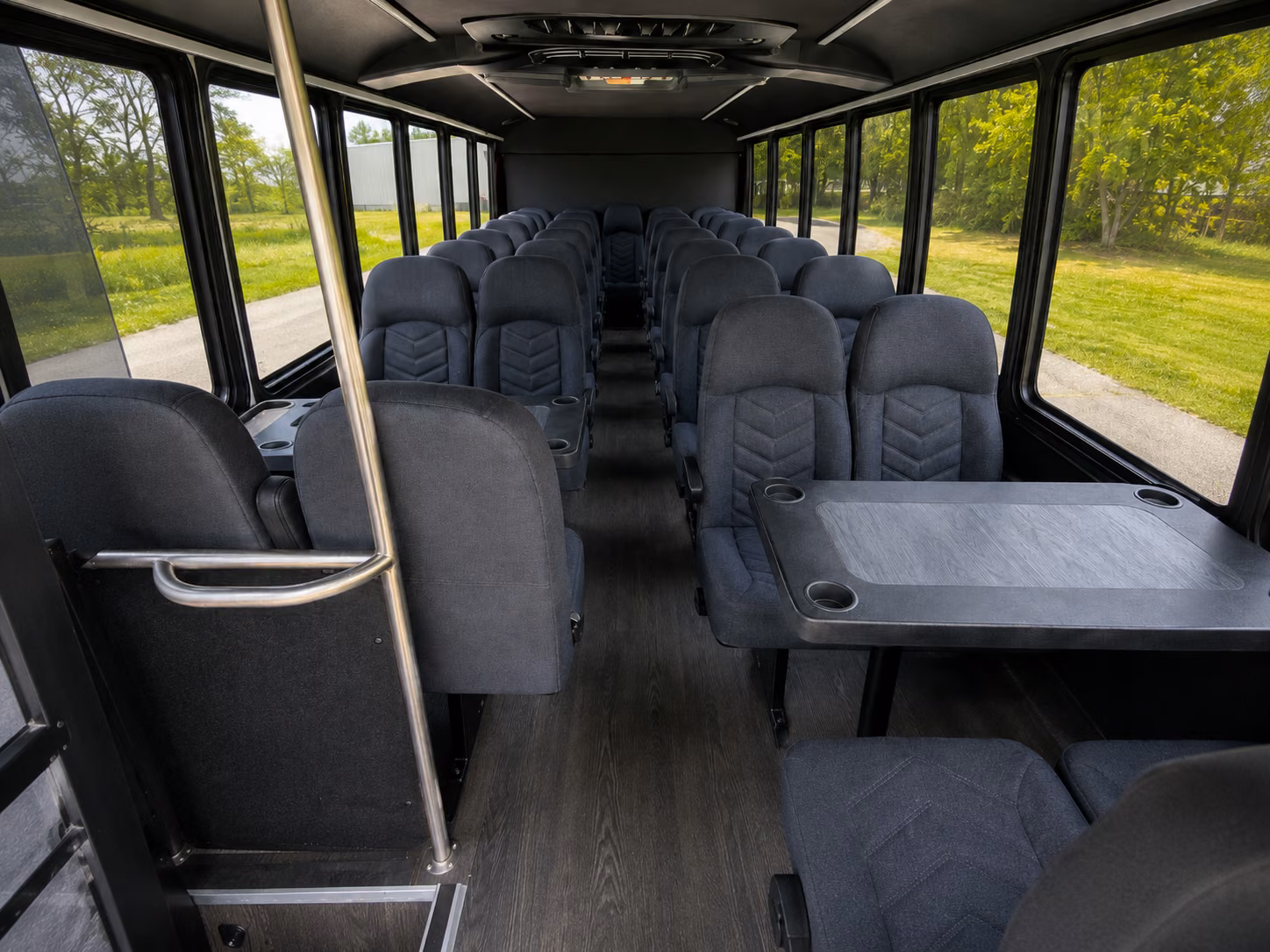 harlingen 15 passenger minibus interior