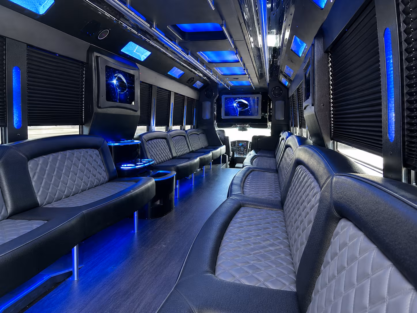 harlingen corporate event party bus transportation book