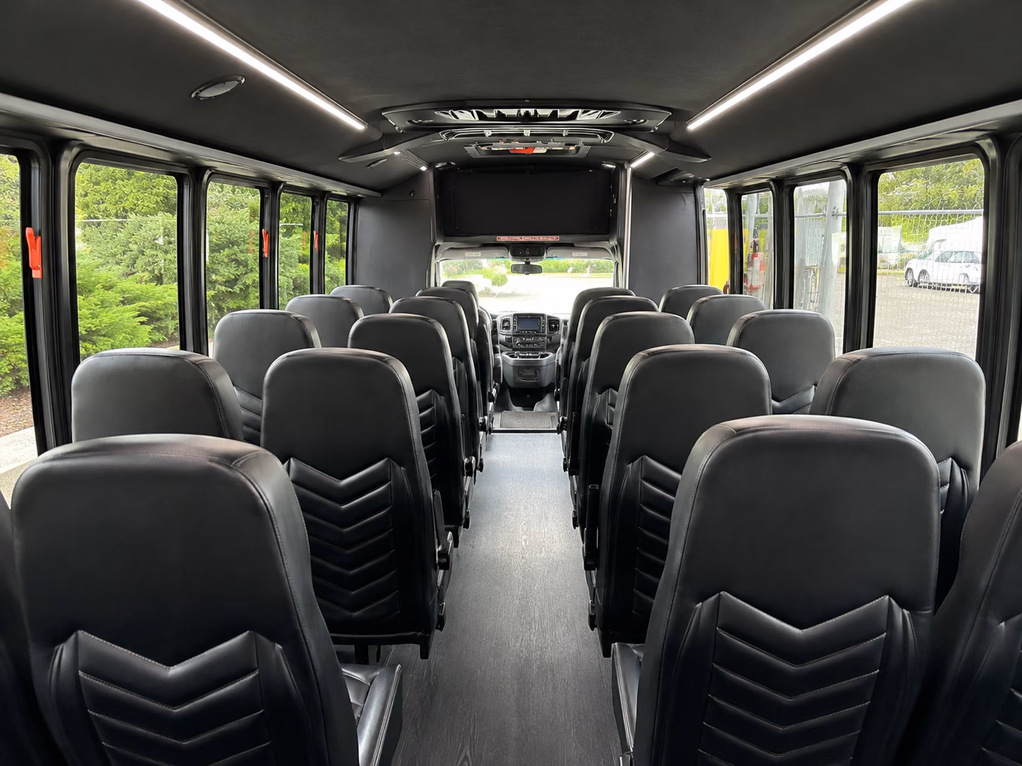 harlingen employee transportation onboard seating