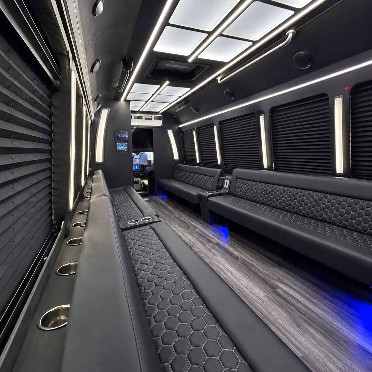 harlingen party bus interior
