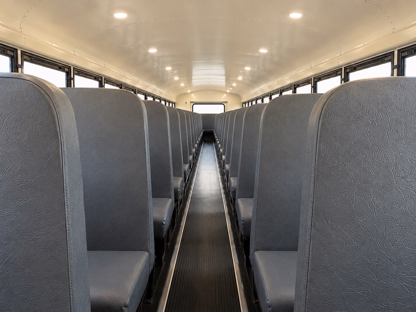 harlingen school bus inside