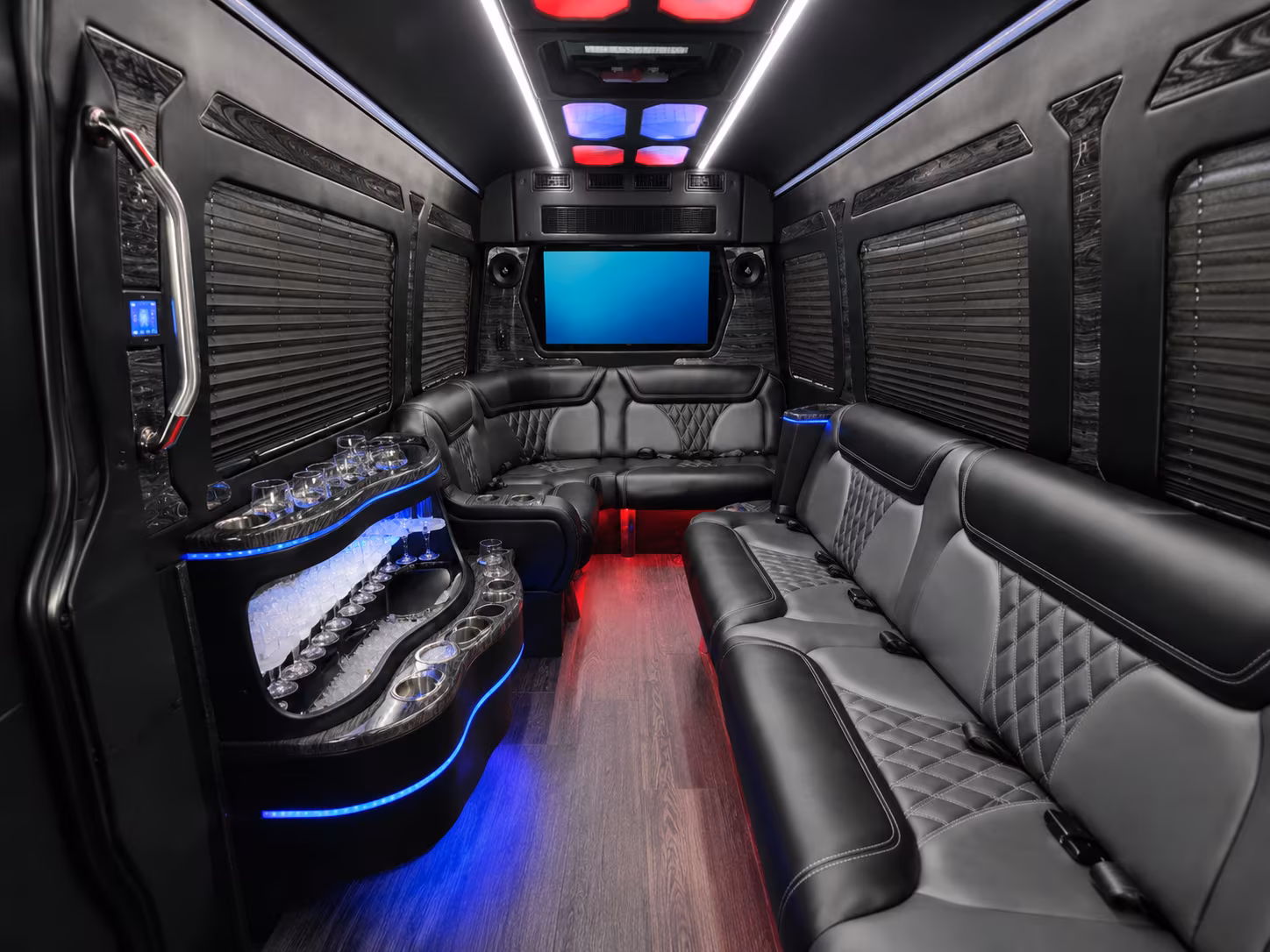 harlingen sprinter limousine inside