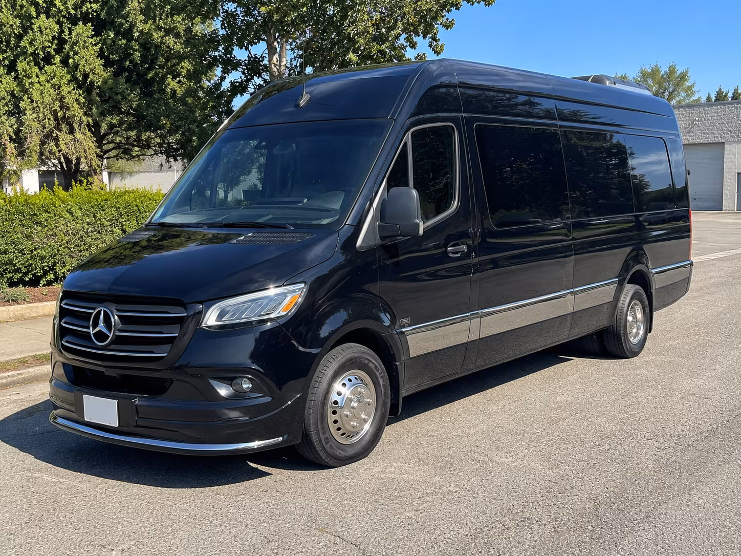 harlingen sprinter van with driver