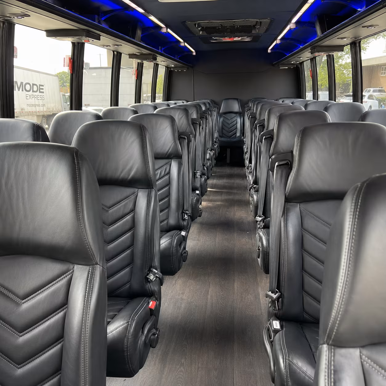 harlingen wine tour brewery transportation onboard seating