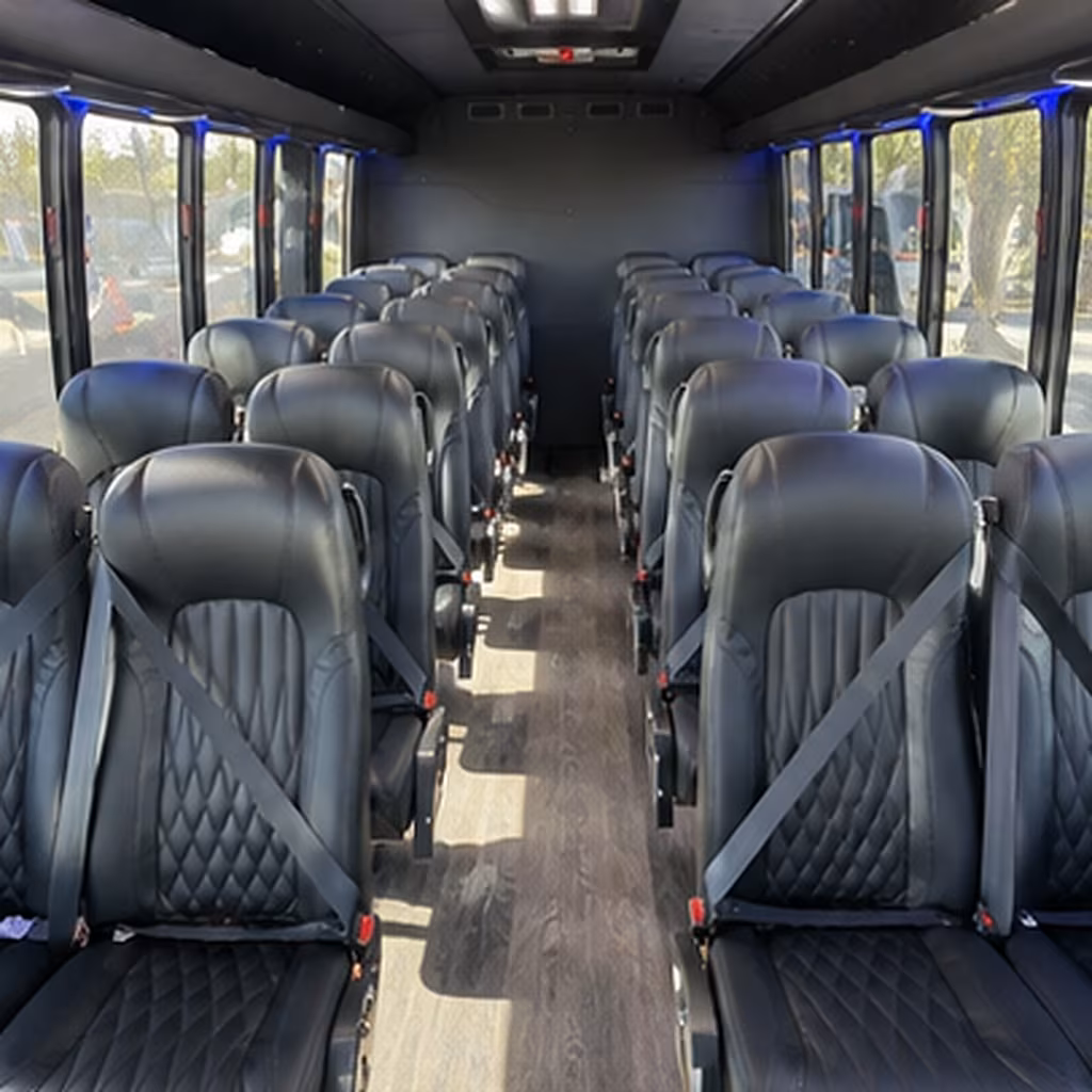 minibus interior