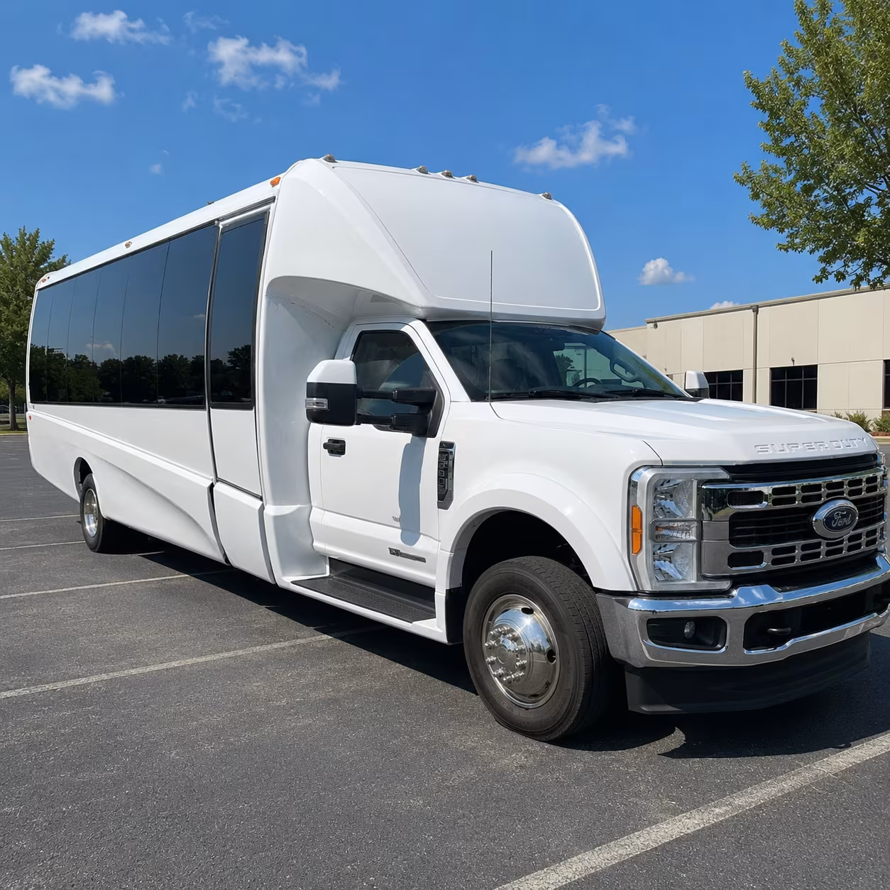 sports team and fan group buses in harlingen