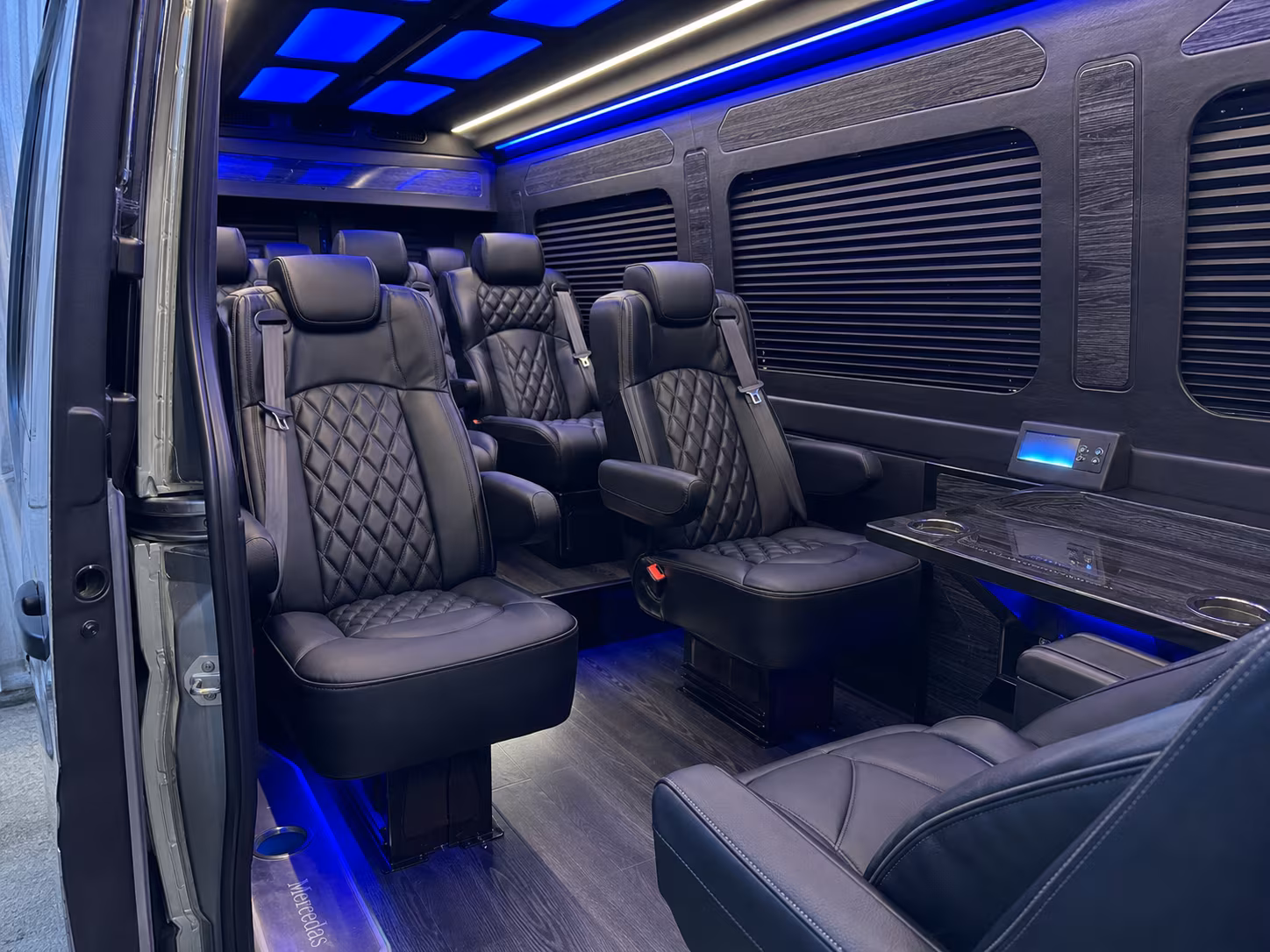 sprinter van transportation for groups and events across harlingen