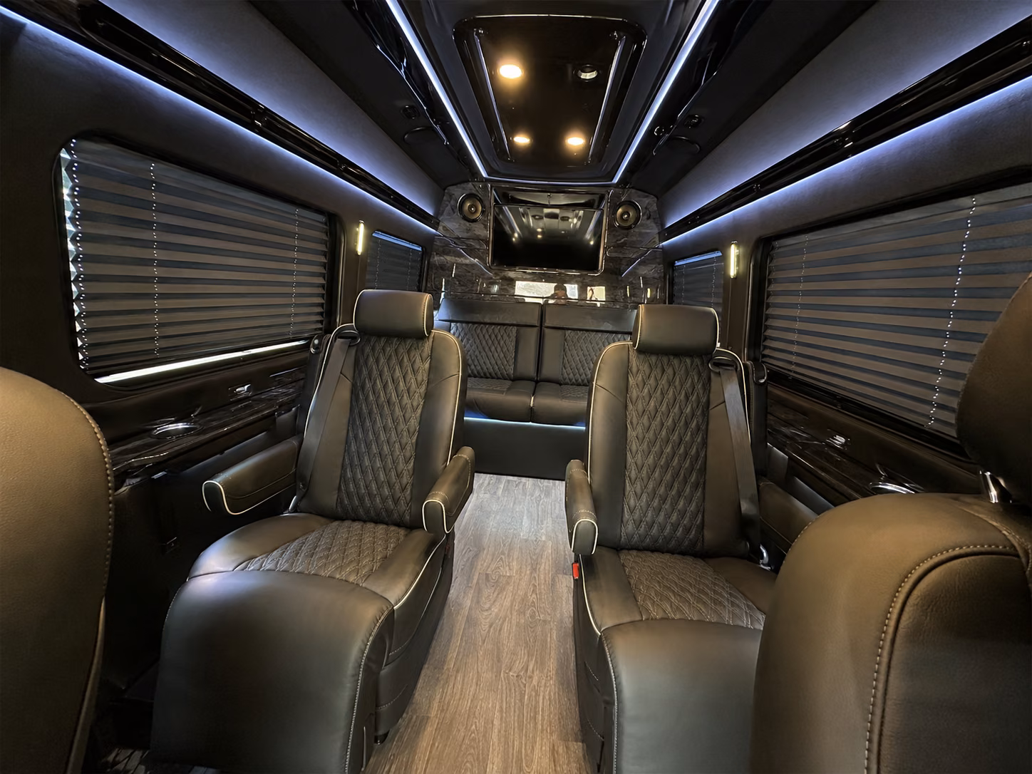 sprinter vans and minibuses for harlingen rehearsal dinners and day before events